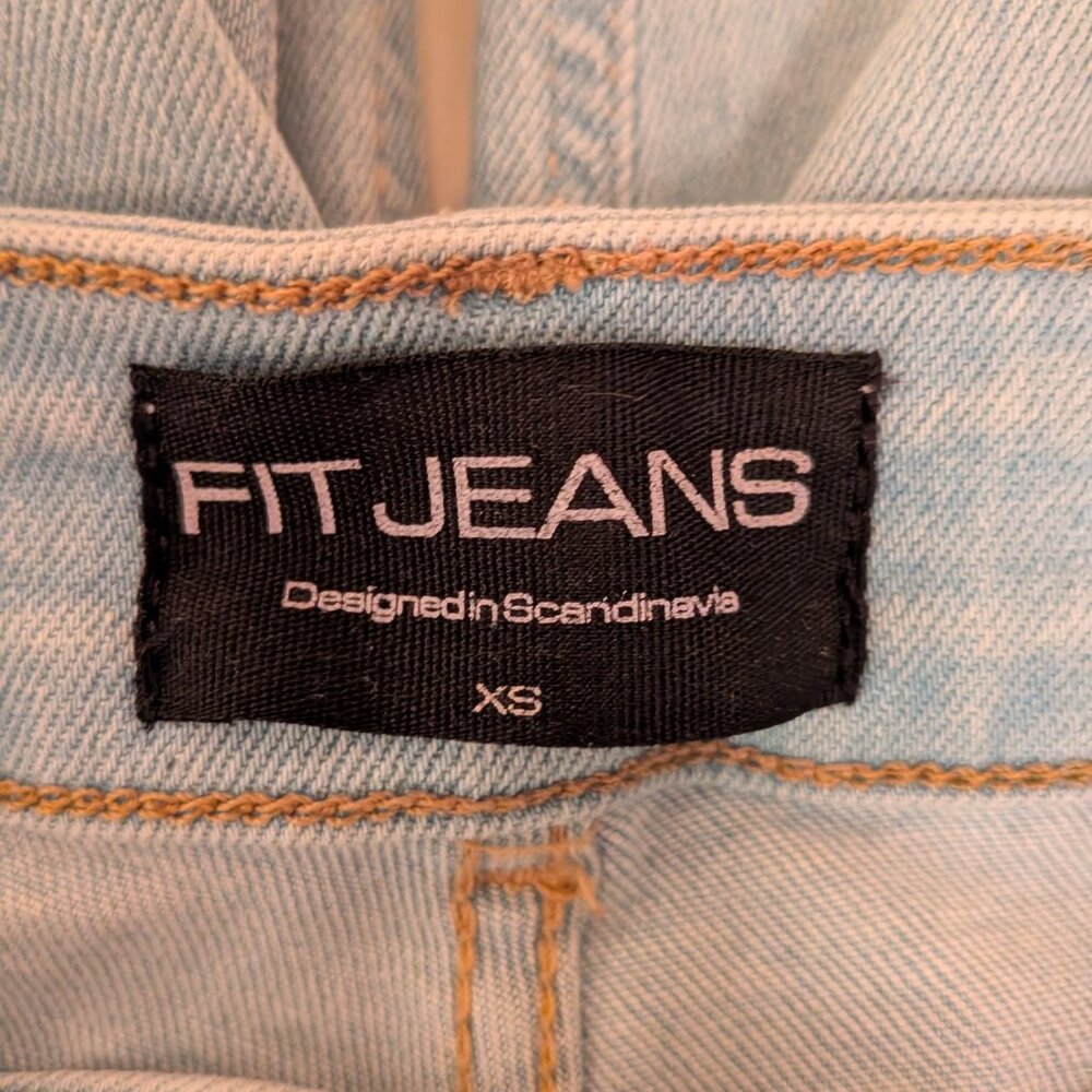 FITJEANS - Baggy Vintage Blue - XS Shorter - Picture 6 of 7